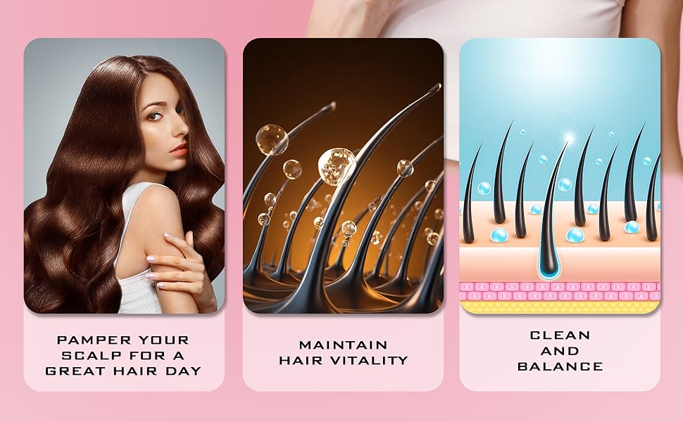 hair scalp with red light for hair gwowth 