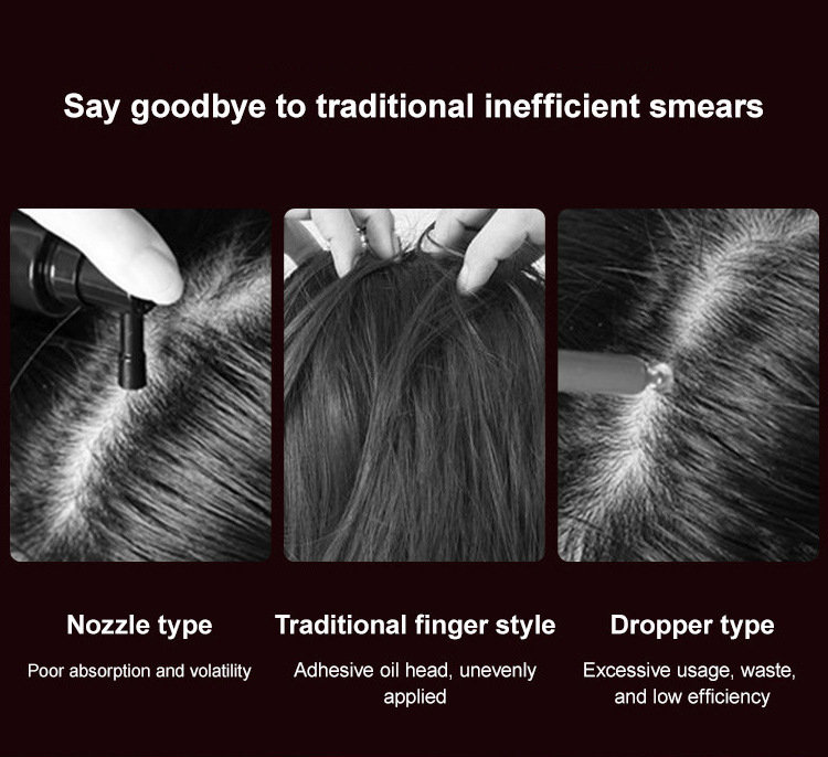 hair scalp with red light for hair gwowth 