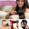 Hair Scalp Brush Massager with Red Light for hair growth