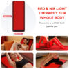 4 in1 Red Light Therapy Mat Infrared Therapy Pad for Whole Body