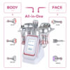 6 IN 1 80K Ultrasonic Cavitation Skin Tightening Machine Anti Cellulite